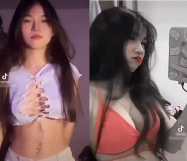 สาวผิวขาวเต้นในคืนที่มืดมิด