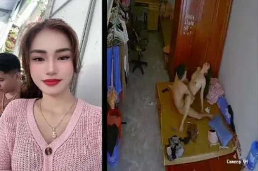 หน้าอกใหญ่ชอบเล่นกับแมวตัวใหญ่